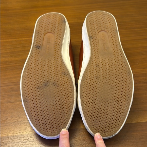 Cole Haan Brown Leather Sneakers - Picture 10 of 10